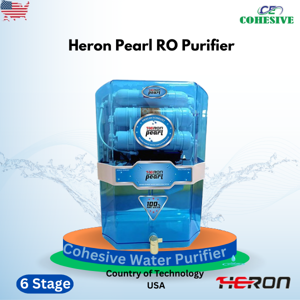 Heron Pearl RO Water Purifier  (6 Stages)