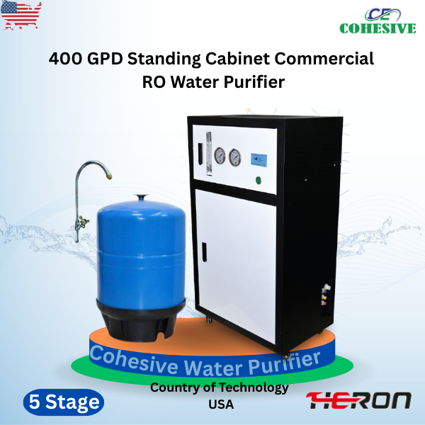 400 GPD Standing Cabinet Commercial RO Water Purifier