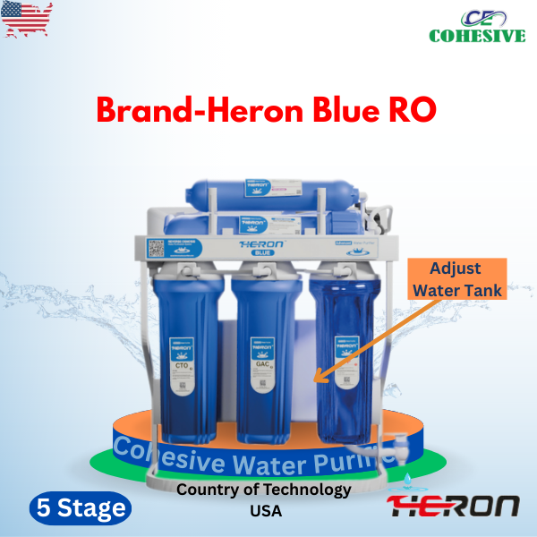 Heron Blue RO Water Purifier (5 Stage)