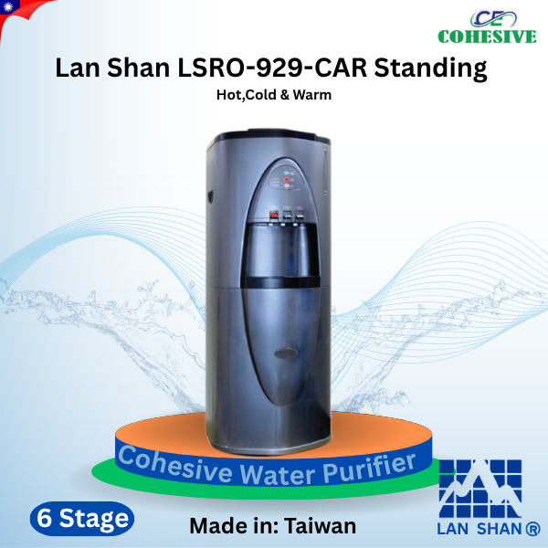 Lan Shan LSRO-929-CAR Standing Hot, Cold & Warm RO Water Purifier.