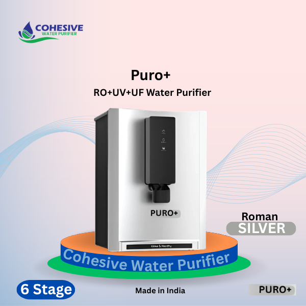 Puro+ 6-Stage RO+UV+UF Water Purifier.