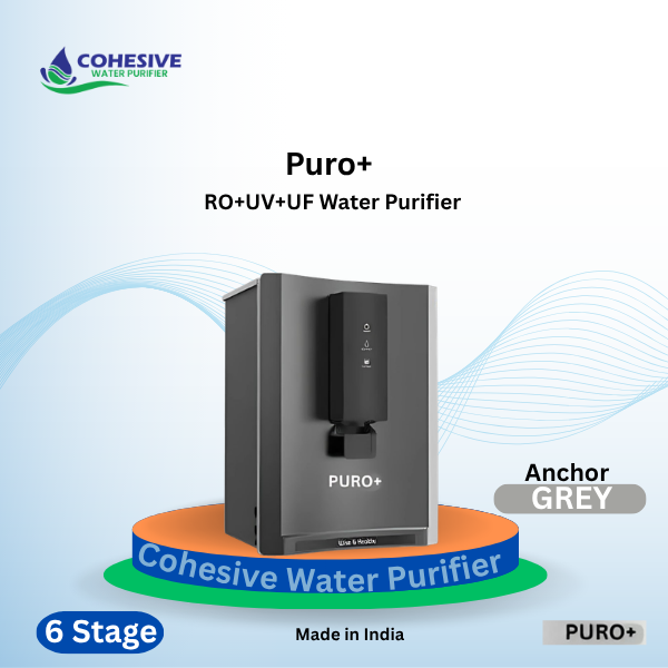 Puro+ 6-Stage RO+UV+UF Water Purifier.