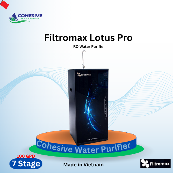 Filtromax Lotus Pro RO Water Purifier – 7 Stage Cabinet Type, 100 GPD.
