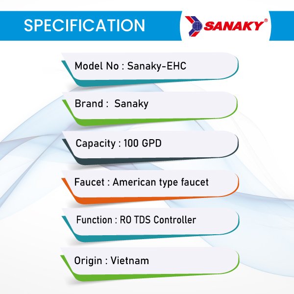 Sanaky EHC Water Purifier.